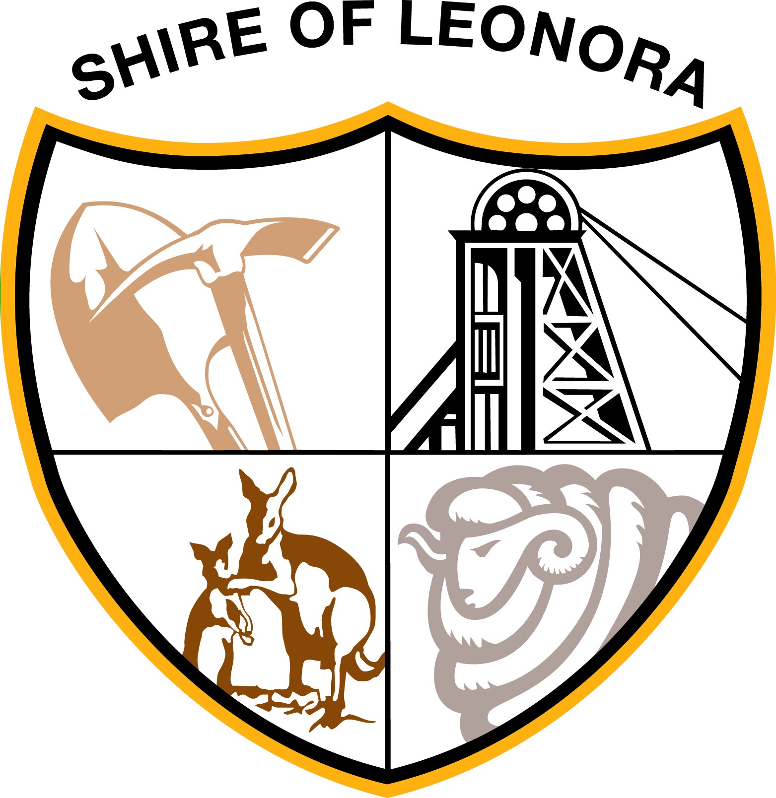 Shire of Leonora Logo