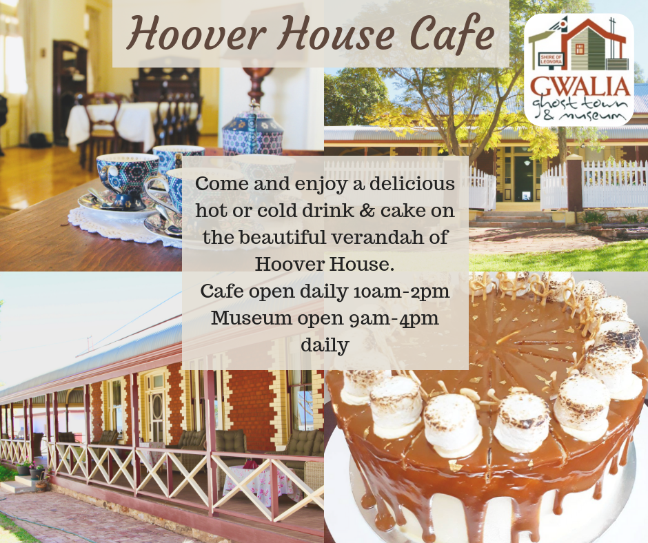 Hoover House Cafe Leonora Gwalia