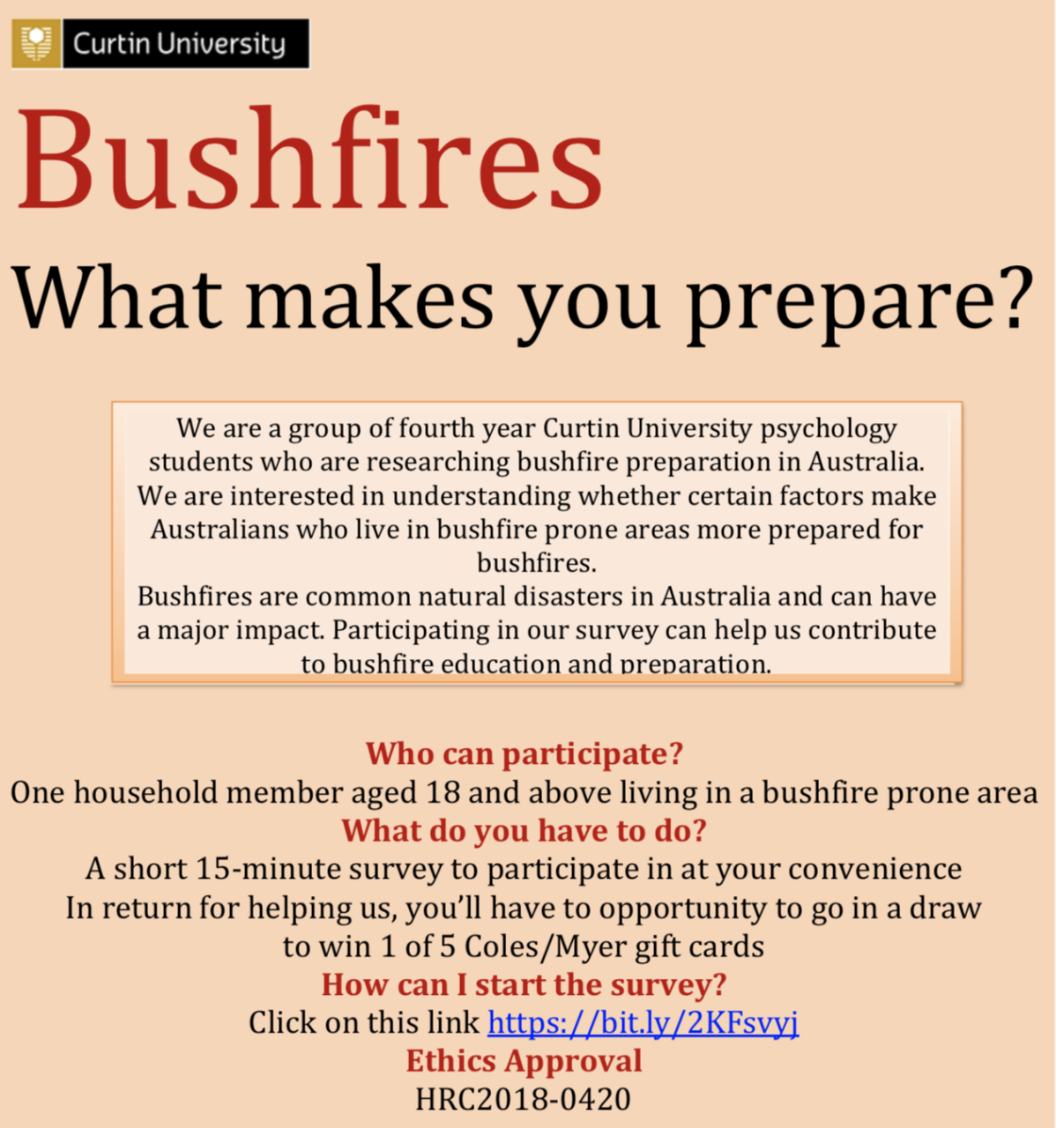 News Story Bush Fire Survey Shire Of Leonora - click here for the link to the survey