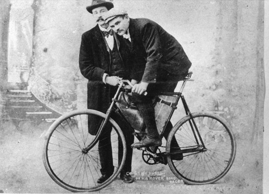 William Snell was a keen sportsman and is said to be the first to cycle from Menzies to Melbourne.