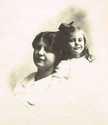 Marguerite (Marj) Crameri and daughter Hazel.