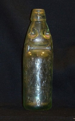 A bottle from the Eureka bottle factory.