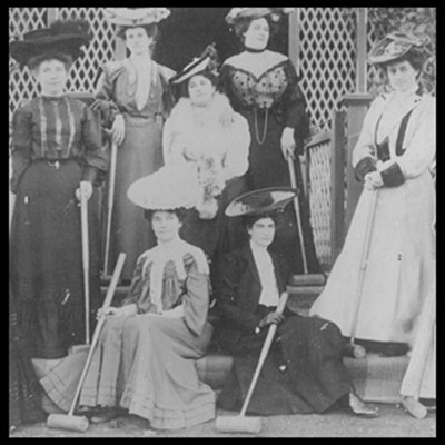 Mabel Millar is front, second from left.