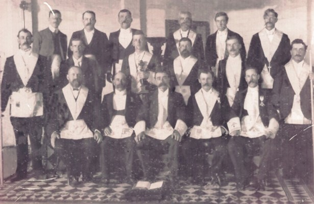 Masonic Lodge - Members of the Alexandra Lodge 64,