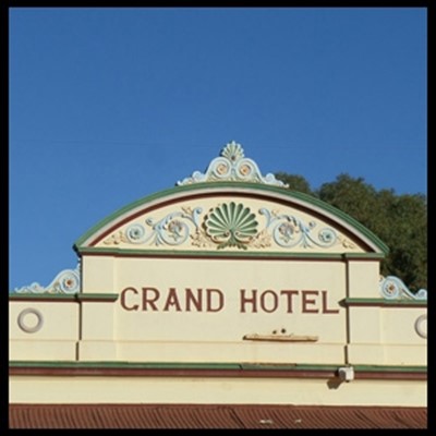The Grand Hotel’s intricately decorated façade is an eye-catching feature of Tower Street.