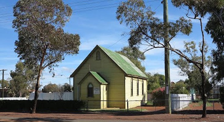 Built as the Presbyterian Church in 1910, this is now the Christian Fellowship Church.