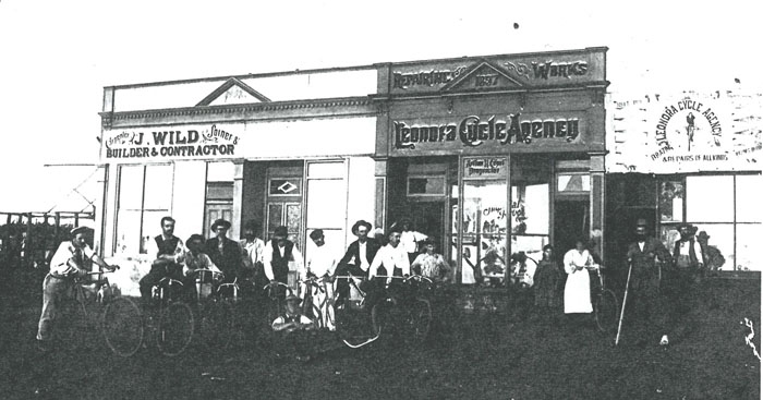 Image Gallery - Arthur Court’s Cycle Agency & J Wild’s Store were built