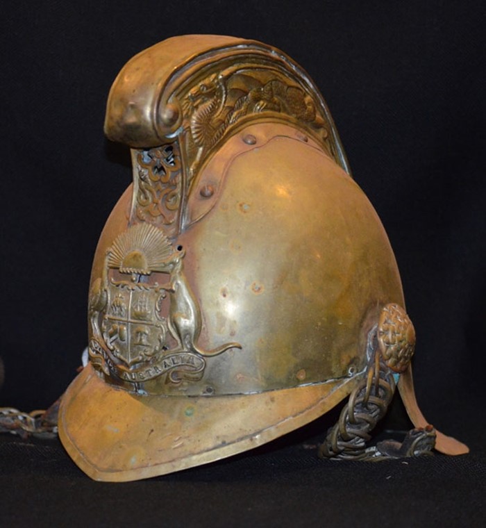Image Gallery - A Fire Brigade helmet.