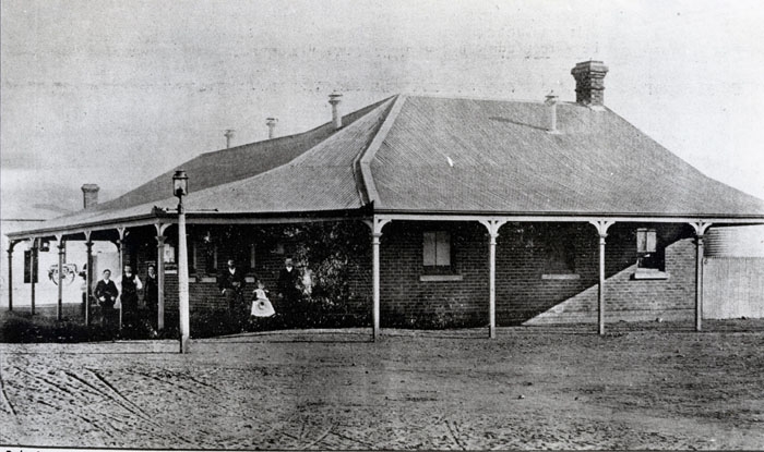 Image Gallery - Leonora Post & Telegraph Office in 1905.