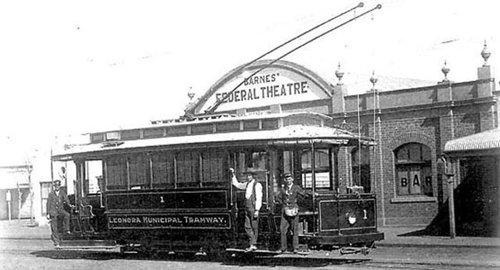 Image Gallery - The Leonora tram ran from the Gwalia State Hotel to its